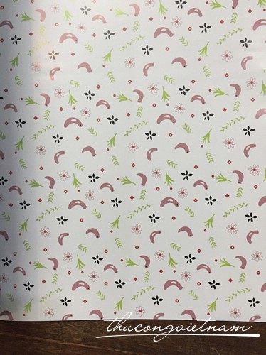 JGLH-01-08 Giấy scrapbook chim cỏ
